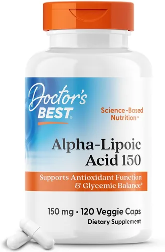 Miniatura 8 de Doctor 's Best, ácido lipóico, 0.0211644 oz, cápsulas vegetarianas, DRB-00133, 1, 1