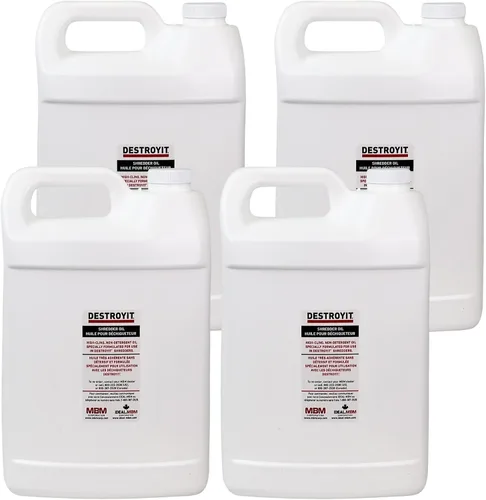 Miniatura 4 de MBM Destroyit - Aceite para triturar papel (4 x 1 galón) - CED21G