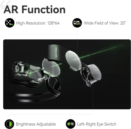 Miniatura 2 de Holoswim Gafas de Natación Inteligentes, Gafas de Natación 2S AR, Pantalla Digital HD en Tiempo Real, Aplicación de Análisis de Datos con IA
