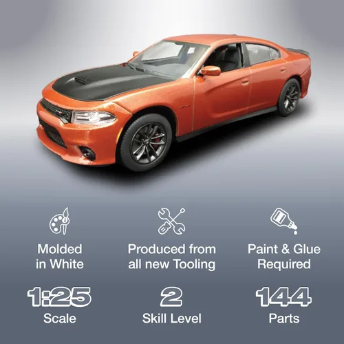 Miniatura 2 de AMT Dodge Charger RT - Kit de herramientas a escala 1:25 2021