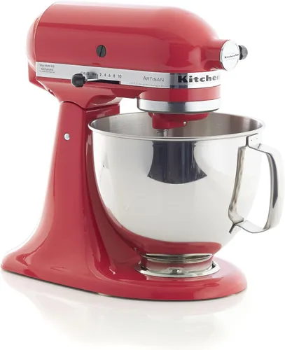 Miniatura 17 de KitchenAid Artisan Series KSM150PS, mezclador de pie con cabezal inclinable de 5 cuartos de galón con escudo de vertido KSM150PS, pistacho