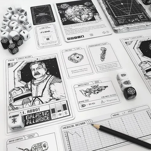 Miniatura 2 de Juego de mesa Escape the Dark Sector: aventura de ciencia ficción, juego cooperativo, juego de estrategia para adolescentes y adultos, a partir