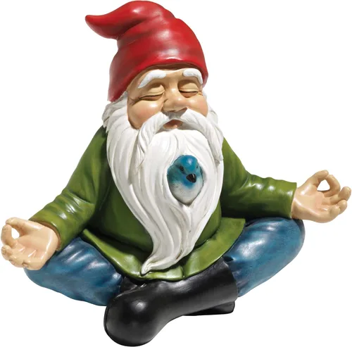 Miniatura 11 de Adorno navideño de gnomo zen: juego de 3