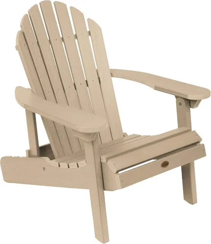 Miniatura 11 de Highwood Hamilton - Silla Adirondack plegable y reclinable fabricada en Estados Unidos, tamaño adulto, eucalipto