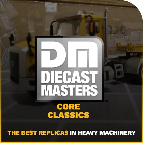 Miniatura 8 de Diecast Masters Tractor de cabina de día Caterpillar CT660 a escala 1:50 y remolque XL120 Lowboy Camiones para gatos y equipos de construcción