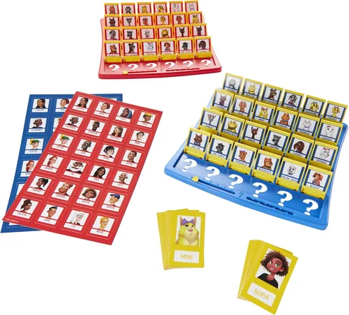 Miniatura 4 de Hasbro Gaming Juego de mesa Guess Who?, con tarjetas de personas y mascotas, el juego original de adivinanzas, para niños, de 6 años en adelante