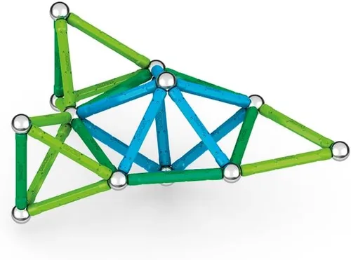 Miniatura 10 de Geomag Juguetes magnéticos clásicos para niños a partir de 8 años, 25 imanes educativos STEM para niños, bloques magnéticos hechos en Suiza