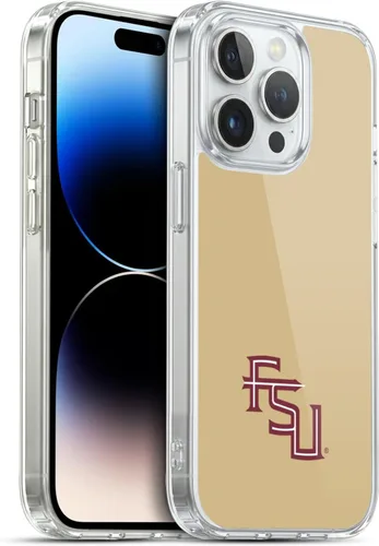 Miniatura 242 de Head Case Designs Funda de gel suave FSU Seminoles de la Universidad Estatal de Florida con licencia oficial compatible con Apple iPhone 13 Pro Max
