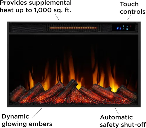 Miniatura 8 de Real Flame chimenea eléctrica (roble de castaña)