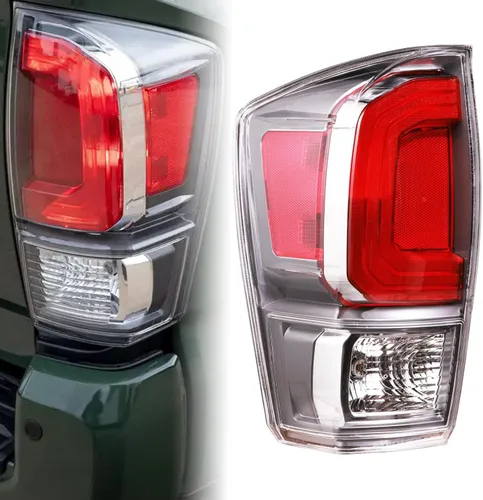 Boine Compatible con Toyota Tacoma Pickup 2020 2021 2022 2023 Carcasa de Luz Trasera Estilo de Fábrica Lado Izquierdo del Conductor (Lado Izquierdo