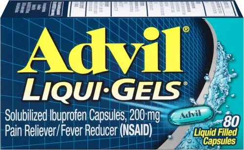 Miniatura 20 de Advil Liqui-Gels - Analgésico y reductor de fiebre, medicamento para el dolor para adultos con ibuprofeno 200 mg para dolor de cabeza, dolor