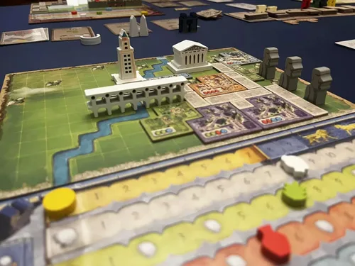 Miniatura 2 de Juego de mesa de estrategia World Wonders de Arcane Wonders Construye puntos de referencia icónicos, compite estratégicamente para 1 a 5