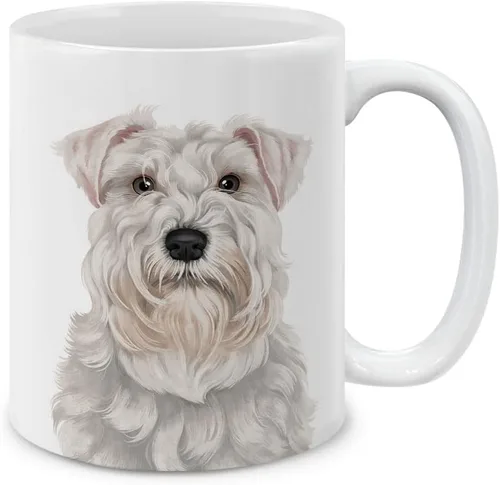 Miniatura 14 de MUGBREW Taza de té de cerámica bicolor blanco y naranja con gato atigrado Gatito, 11 oz