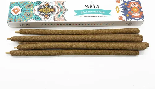Miniatura 8 de SOUL STICKS Maya Palo Santo - Varillas de incienso limpiadoras 6 varillas por paquete fabricadas en Perú (Palo Santo)