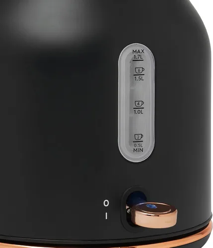 Miniatura 8 de Haden Heritage 1.7 litros Hervidor Eléctrico de Acero Inoxidable, Hervidor de Agua Caliente para Té con Base de 360 Grados y Apagado Automático