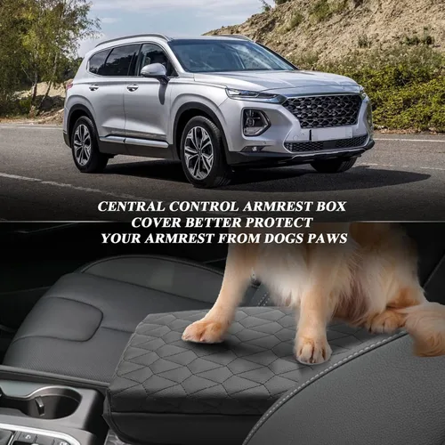 Miniatura 4 de BIBIBO Funda para reposabrazos de consola central CRV 2026 para Honda CR-V 2026 (LX/EX/Sport Hybrid/EX-L/TrailSport Hybrid/Sport-L Hybrid), cojín