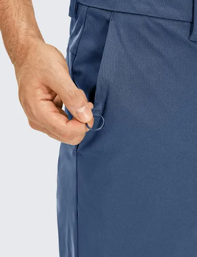 Miniatura 3 de CRZ YOGA Pantalones de golf cómodos para todo el día, tallas 303234 pulgadas de hombre, secado rápido, ligeros, con bolsillos, casuales