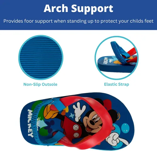 Miniatura 3 de Disney Sandalias de personajes para niñas y niños, zapatos de agua para niños, Minnie Mouse Mickey Moana Toy Story Elsa Frozen Cars Encanto