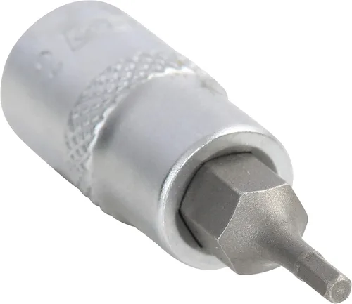 Miniatura 13 de OEMTOOLS Enchufe hexagonal 22850 de 1/8 pulgadas, unidad de 1/4 de pulgada, enchufe SAE bueno para una variedad de mantenimiento de motocicletas
