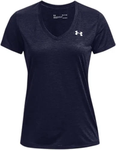 Miniatura 5 de Under Armour Camiseta de manga corta con cuello en V para mujer