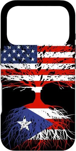 Miniatura 29 de Funda para iPhone 14 Puerto Rico Boricuas Roots Puerto Rico con bandera estadounidense