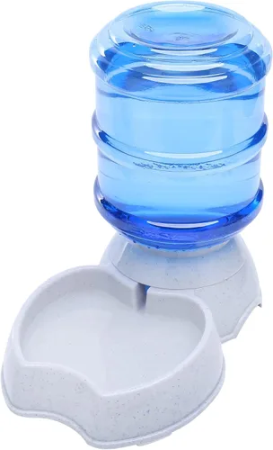 Miniatura 8 de Dispensador automático de alimentos para perros y gatos, sin BPA, repuesto por gravedad, autoalimentación para mascotas pequeñas, 3.8 L (alimentador)