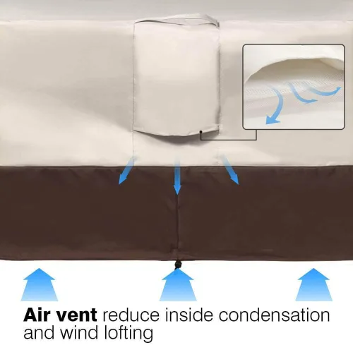 Miniatura 7 de Vailge Fundas para Sillas de Patio, Funda de Asiento Profundo para Tumbona, Fundas para Muebles de Patio al Aire Libre Resistentes e Impermeables