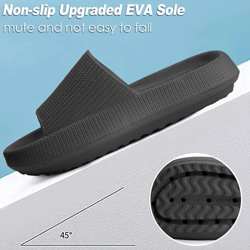 Miniatura 5 de Orthoshoes Sandalias de nube para niños y niñas, cómodas, con suela gruesa, antideslizantes, para ducha, baño, zapatos de playa de verano para niños