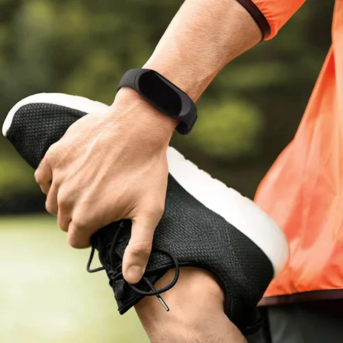 Miniatura 6 de Wanme Bandas compatibles con Xiaomi Mi Band 7 Correa de repuesto para mujeres y hombres, correa deportiva de silicona suave para Xiaomi Mi Band 7