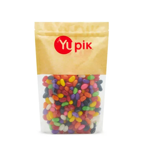 Miniatura 5 de Yupik Caramelos de cereza ácida, 2.2 libras (35.2 onzas), bolas con sabor a cereza, dulce y agrio, gomitas rojas masticables, golosinas divertidas
