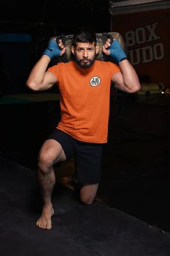 Miniatura 3 de ALLNTRENDS Camiseta para adultos Símbolo de entrenamiento Camisa de moda Popular