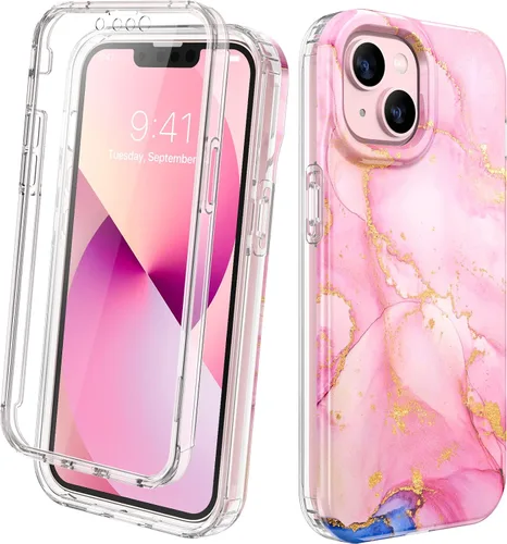 Miniatura 189 de Diaclara - Funda compatible con iPhone 11, carcasa resistente de cuerpo completo con protector de pantalla integrado sensible al tacto y Transparente
