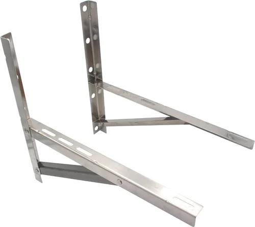 Miniatura 6 de Soporte de montaje en pared para condensador de 9000-24000 BTU, soportes de aire acondicionado de acero inoxidable resistente a la oxidación