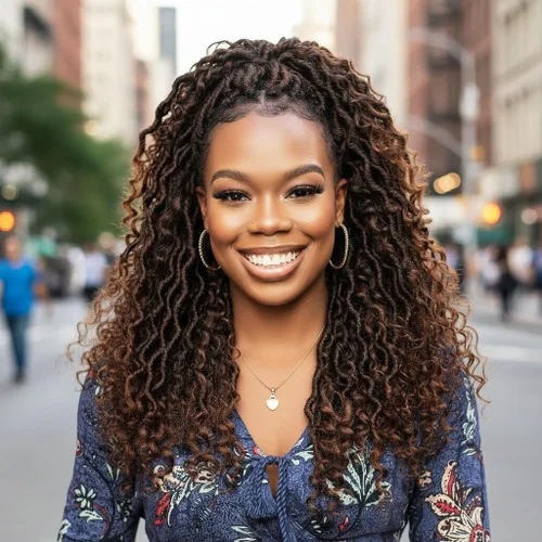 Miniatura 63 de Fulcrum Goddess Locs Cabello de Ganchillo de 10 Pulgadas, 8 Paquetes Nuevo Locs Sintéticos de Ganchillo para Mujeres Negras, Locs de Ganchillo