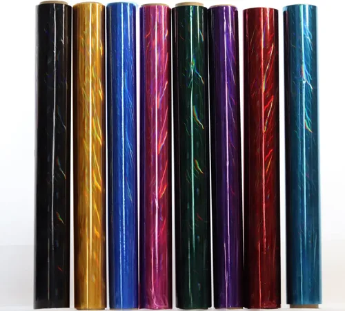 Miniatura 6 de CMFYHM Rollo de envoltura de celofán azul iridescente I 86 cm de ancho X 30 m de largo I Celofán colorido perfecto para canastas, regalos, Azul claro