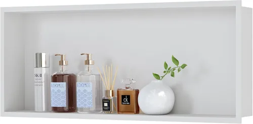 Miniatura 21 de Neodrain Nicho de ducha empotrado, gabinete de almacenamiento de baño, tamaño interior de 12 x 12 pulgadas, inserto de nicho de pared de baño
