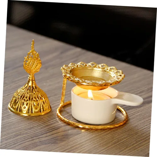 Miniatura 4 de Tealight - Calentador de cera para velas y quemador de aceite esencial, quemador de aceite para decoración del hogar perfumada