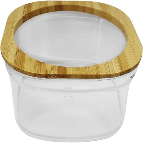 Miniatura 2 de Soporte de enjuague de bambú compatible con Microtouch Titanium Electric Head Shaver