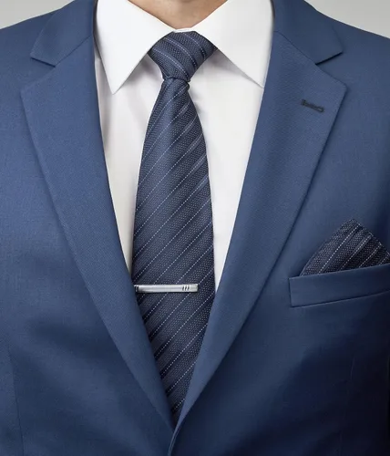 Miniatura 6 de Juego de corbata de regalo para hombre, corbata sedosa, bolsillo cuadrado, clips de corbata, gemelos para hombres