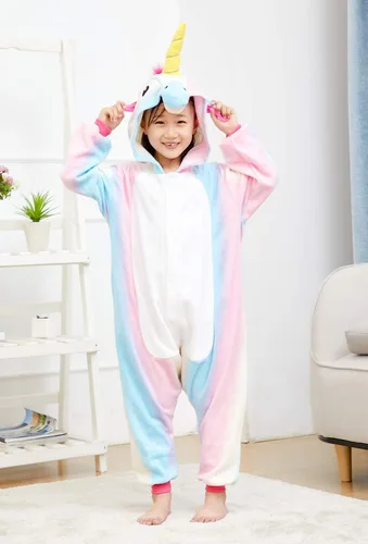 Miniatura 13 de Pijama unisex de unicornio para niños, disfraz de Halloween, regalo de cumpleaños