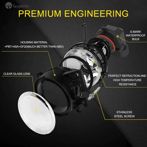 Miniatura 5 de TangMiGe Luces Antiniebla para Volkswagen GTI/Volkswagen Jetta 2006 2007 2008 2009 2010, Faros Antiniebla de Reemplazo Premium (VW GTI/Jetta), 1