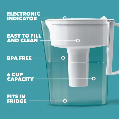 Miniatura 3 de Brita Metro - Jarra de agua con 1 filtro de larga duración