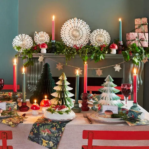 Miniatura 3 de Talking Tables 20 servilletas de cena de otoño para Navidad, Acción de Gracias, cenas, decoupage – Servilletas de hongos y setas del bosque