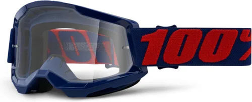 Miniatura 22 de 100% STRATA 2 Goggles – Gafas deportivas para motocross y ciclismo de montaña – Gafas para ciclistas – Gafas de motocross para hombre