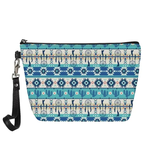 Miniatura 37 de GIFTPUZZ Bolsa de cosméticos para mujer, adorable y espaciosa, bolsa de almacenamiento portátil para artistas, artículos de tocador, joyería