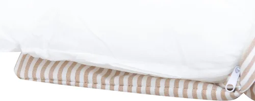Miniatura 17 de Linon Harris Beige 2 piezas de cojín para rincón con 3 almohadas de acento coordinadas de Linon - Solo se ajusta a la colección Harris Nook