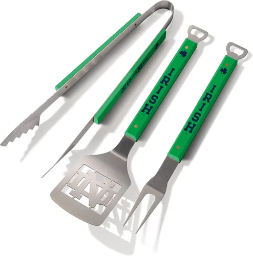 Miniatura 42 de YouTheFan NCAA Spirit Series - Juego de barbacoa de 3 piezas