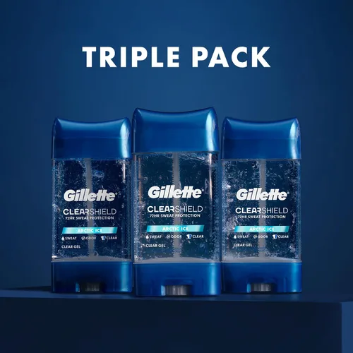 Miniatura 8 de Gillette Antitranspirante y desodorante para hombres, protección contra el sudor y el olor 72 horas, frescura de larga duración, tecnología