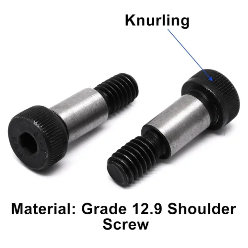 Miniatura 4 de Perno de hombro de cabeza hexagonal de acero aleado, diámetro de hombro de 1/2 pulgadas, longitud de hombros de 1-1/4 pulgadas, rosca 3/8 "-16 UNC