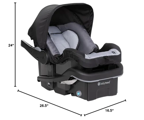 Miniatura 14 de Baby Trend EZ-Lift Plus Asiento de auto para bebé, Negro Dash